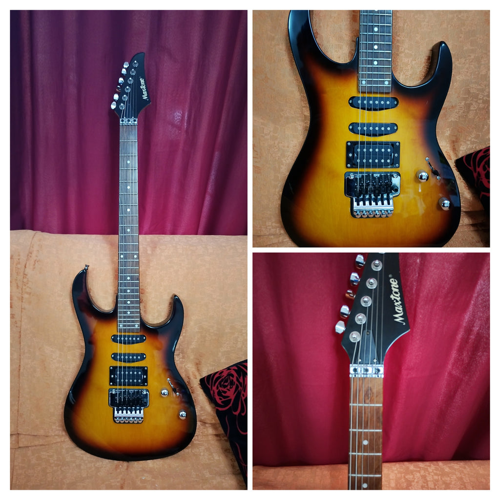 Electric guitar Maxtone SunBurst