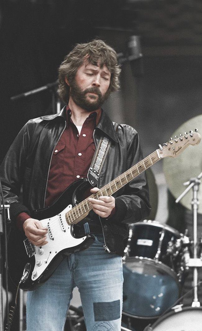 Mini Guitarra Fender Blackie - Eric Clapton
